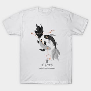 Pisces Constellation Zodiac Series T-Shirt